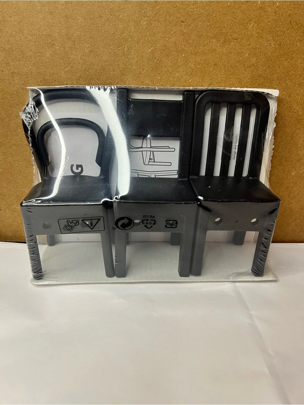IKEA Black Wall Hooks Set of 6